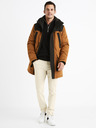 Celio Hnedá bunda parka Celio Cubicol