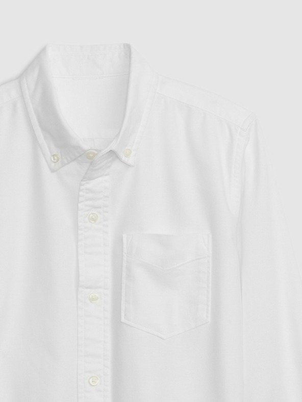 GAP Detská košeľa oxford uniform GAP