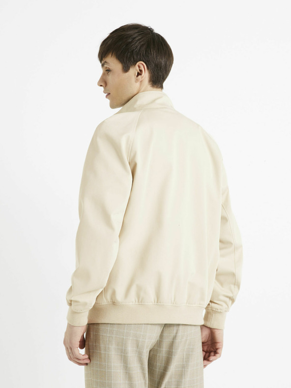 Celio Béžová pánska bunda Celio Ducotone