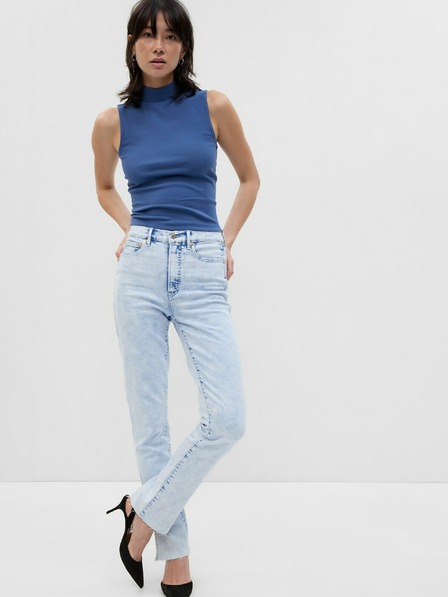 GAP Džínsy High Rise Slim Vintage Split-Hem GAP
