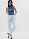 GAP Džínsy High Rise Slim Vintage Split-Hem GAP