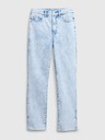 GAP Džínsy High Rise Slim Vintage Split-Hem GAP