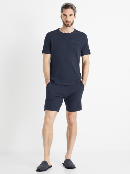 Celio Tmavomodré pánske pyžamo Celio Digaufre