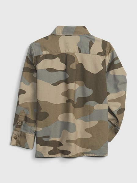 GAP Baby košeľa s army vzorom GAP