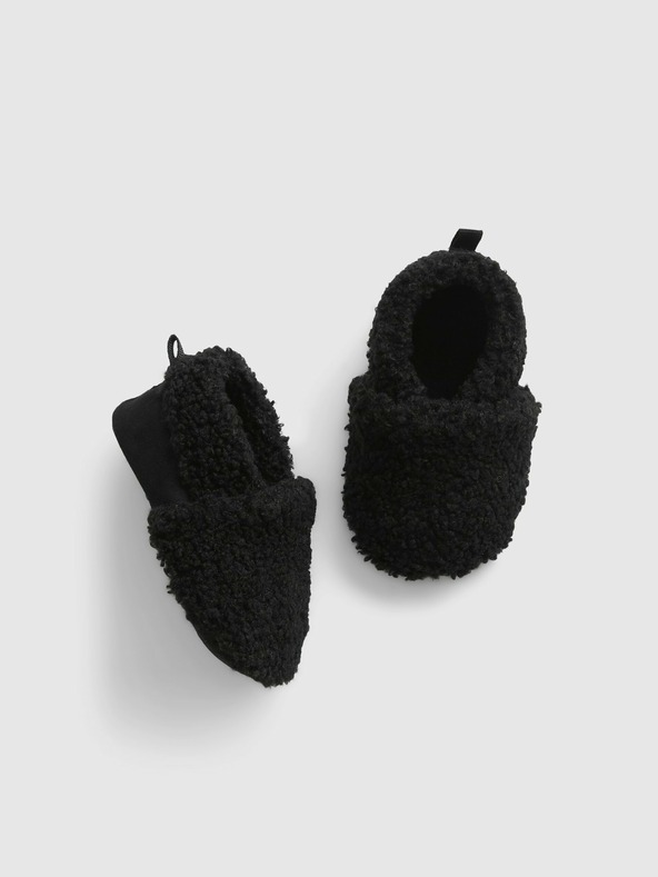 GAP Baby topánky s kožúškom GAP