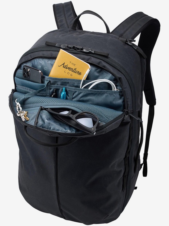 Thule Čierny cestovný batoh Thule Aion 40 l