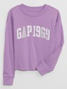 GAP Detské tričko s metalickým logom GAP