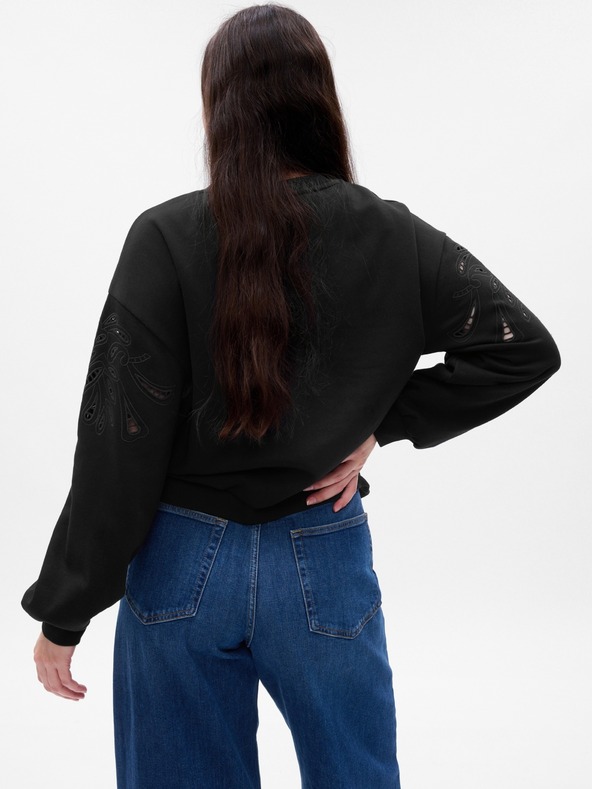 GAP Mikina crop vintage GAP