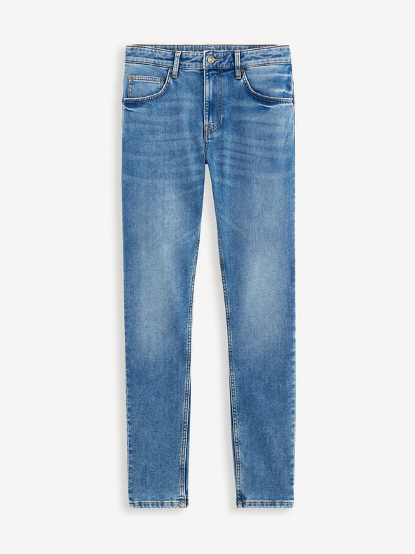 Celio Svetlomodré pánske slim fit džínsy Celio Foactive