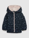GAP Baby prešívaná bunda s kapucňou ColdControl GAP