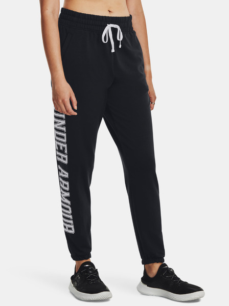 Under Armour Dámske teplaky Under Armour UA Rival Terry Graphic Jogr