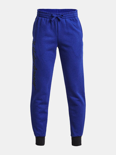 Under Armour Chlapčenské teplaky Under Armour UA Rival Fleece Script Jgrs