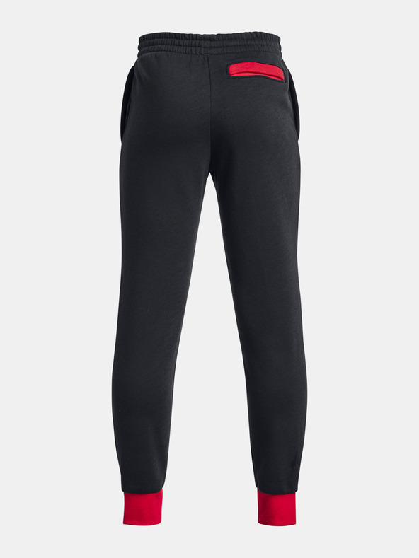 Under Armour Chlapčenské teplaky Under Armour UA Rival Fleece Script Jgrs