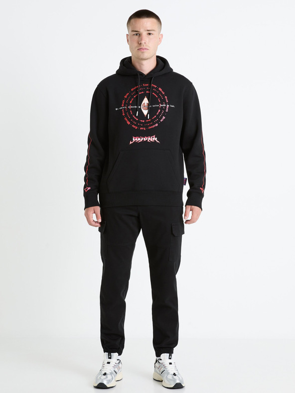 Celio Čierna pánska mikina Celio Fullmetal Alchemist