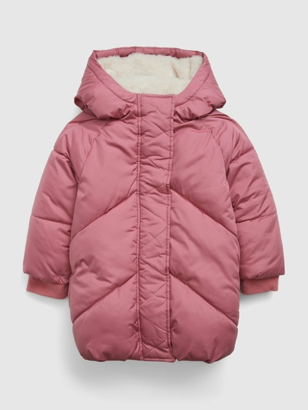 GAP Baby bunda s kožúšikom GAP