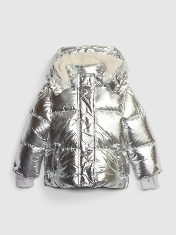 GAP Baby metalická bunda GAP