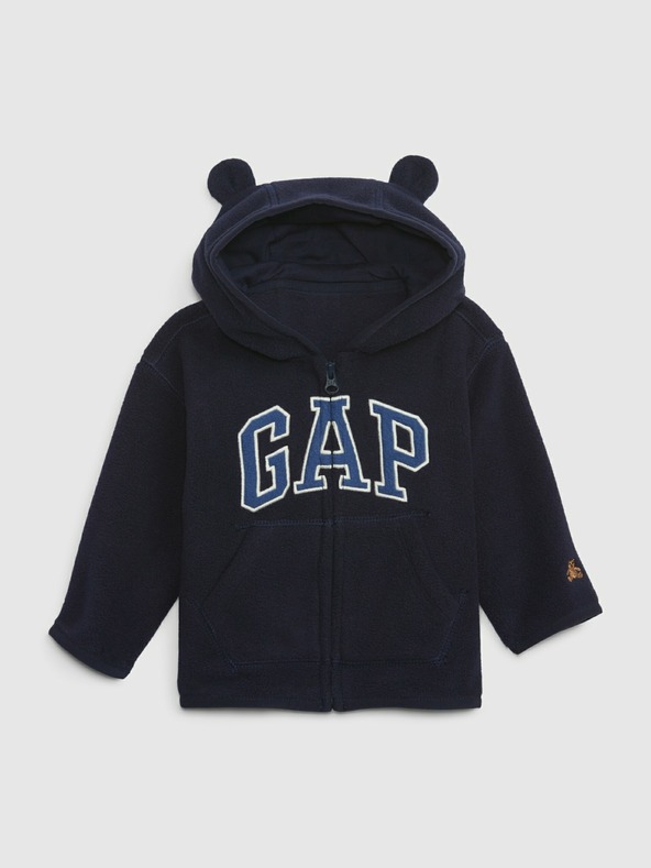 GAP Baby mikina Pro Fleece Brannan Bear GAP