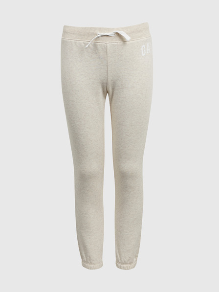 GAP Detské tepláky fleece logo army GAP