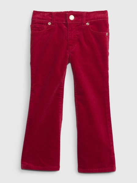 GAP Baby zamatové džínsy flare GAP