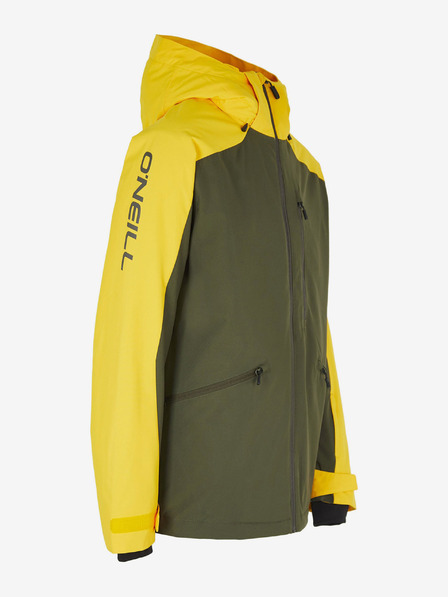 O'Neill Khaki pánska lyžiarska/snowboardová bunda O'Neill Diabase