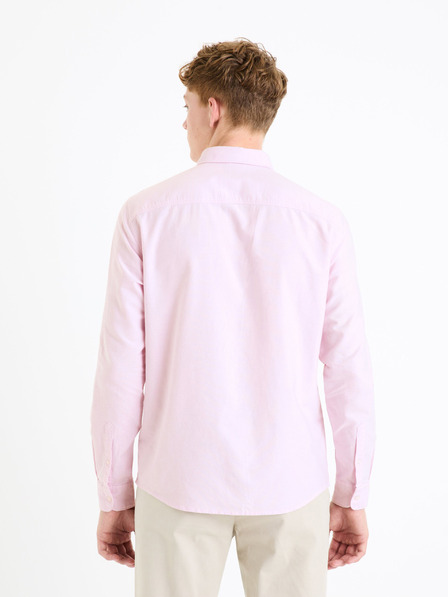 Celio Ružová pánska košeľa Celio Daxford