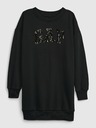 GAP Detské mikinové šaty s logom GAP