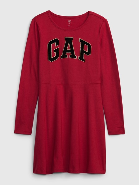 GAP Detské šaty s logom GAP
