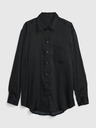 GAP Priesvitná košeľa oversize GAP