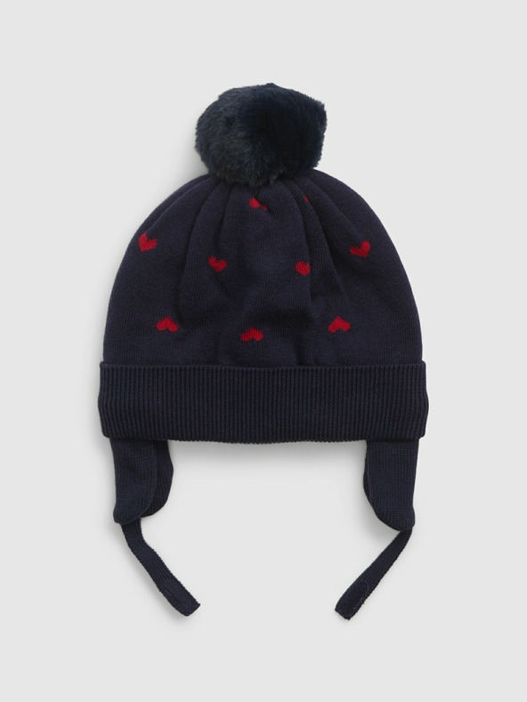 GAP Baby čiapka s brmbolcom GAP