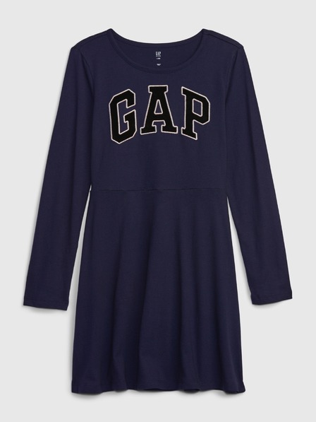GAP Detské šaty s logom GAP