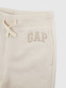 GAP Detské fleecové tepláky s logom GAP