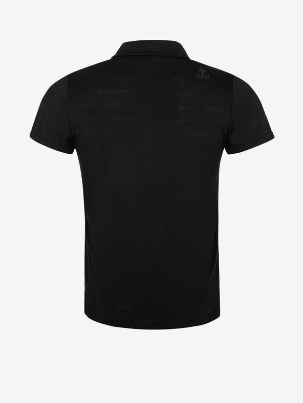 Kilpi Čierne pánske športové polo tričko Kilpi GIVRY