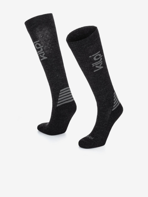 Kilpi Čierne unisex športové ponožky Kilpi PEROSA