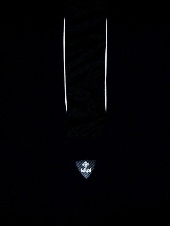 Kilpi Čierne pánske cyklistické tričko s dlhým rukávom Kilpi CAMPOS-M