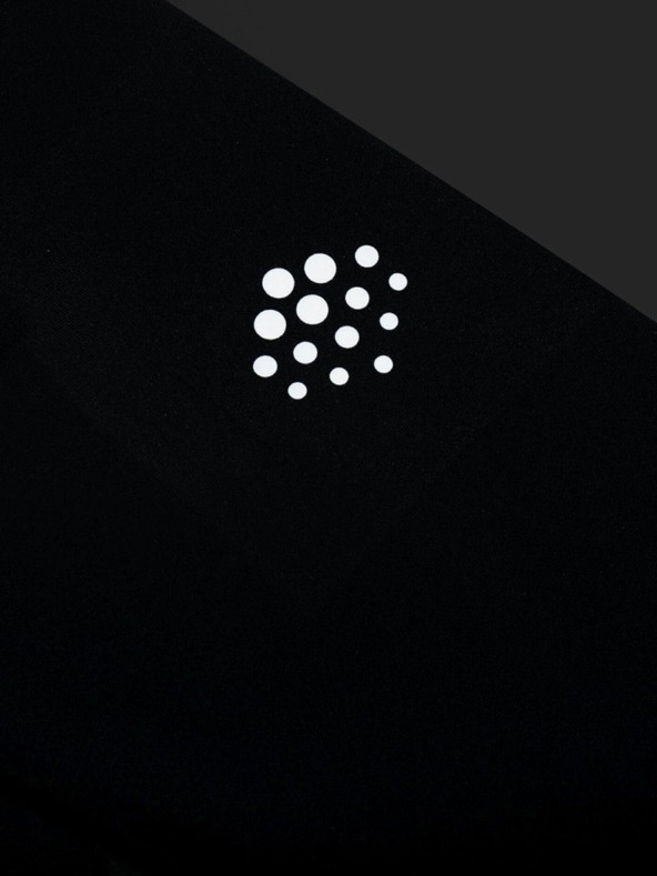 Kilpi Čierne pánske cyklistické tričko s dlhým rukávom Kilpi CAMPOS-M