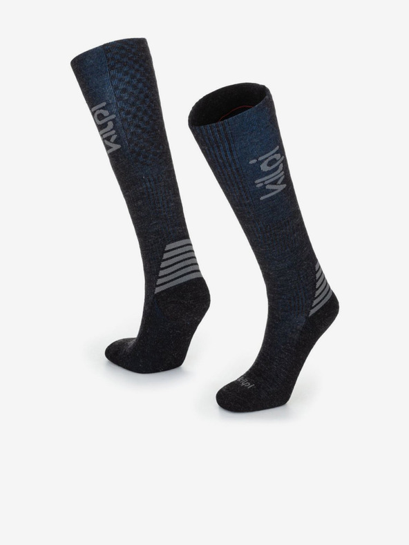 Kilpi Modro-čierne unisex športové ponožky Kilpi PEROSA