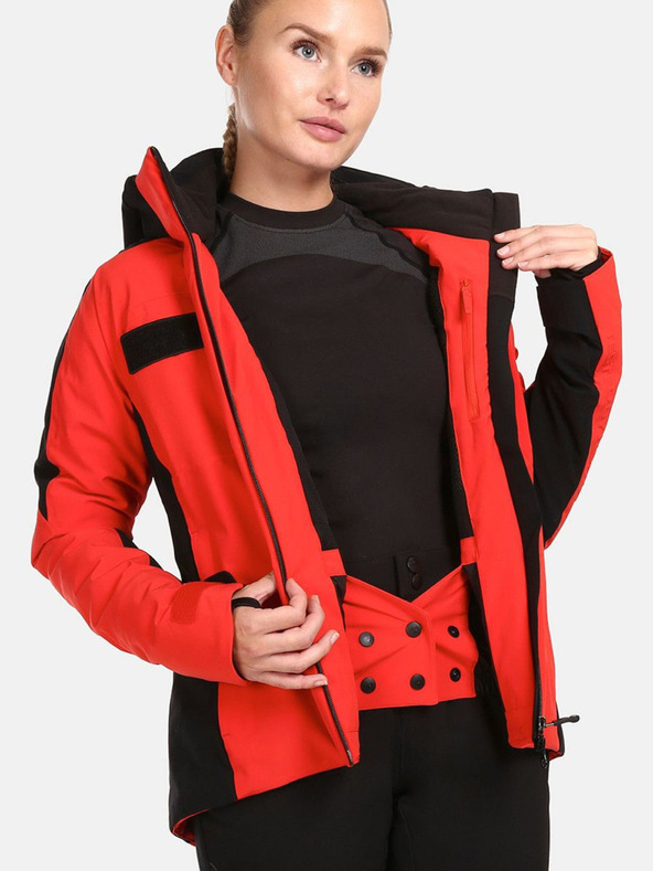 Kilpi Červená dámska lyžiarska bunda Kilpi DEXEN