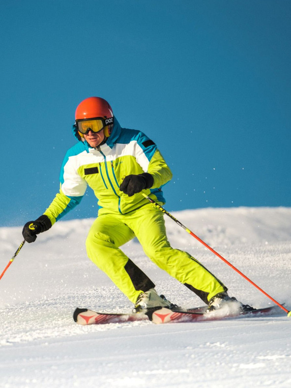 Kilpi Neónovo zelené pánske lyžiarske nohavice Kilpi RAVEL