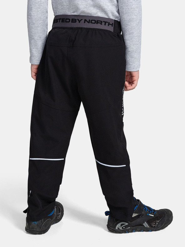 Kilpi Čierne detské nohavice Kilpi KARIDO