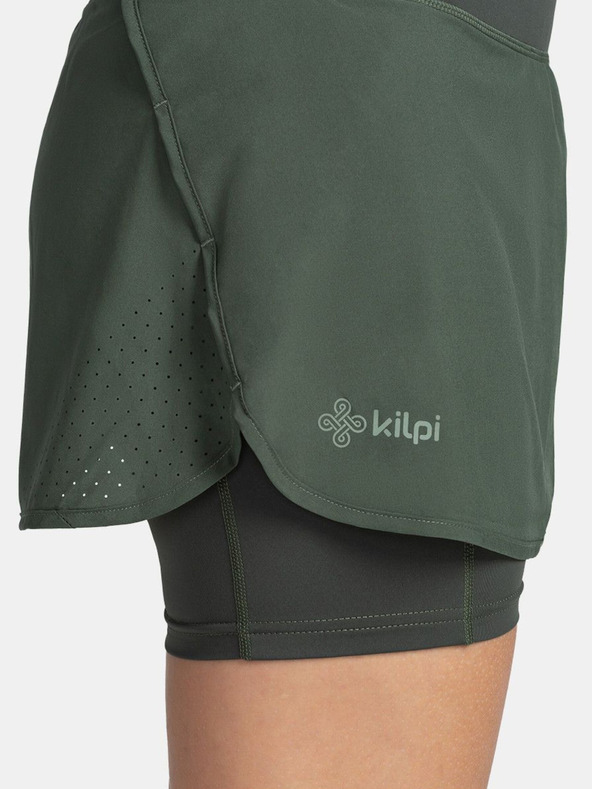 Kilpi Tmavozelená dámska športová sukňa Kilpi Titicaca