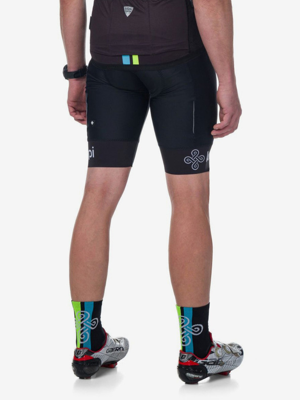 Kilpi Čierne pánske cyklistické šortky Kilpi MURIA