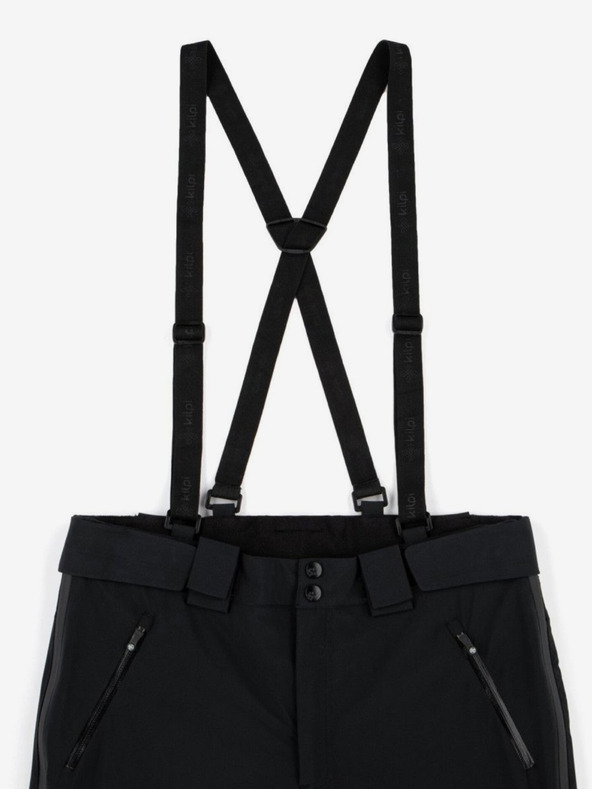 Kilpi Čierne pánske lyžiarske nohavice Kilpi TEAM PANTS