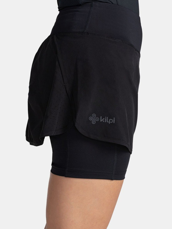 Kilpi Čierna dámska športová sukňa Kilpi Titicaca