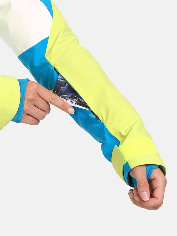 Kilpi Svetlozelená dámska lyžiarska bunda Kilpi DEXEN