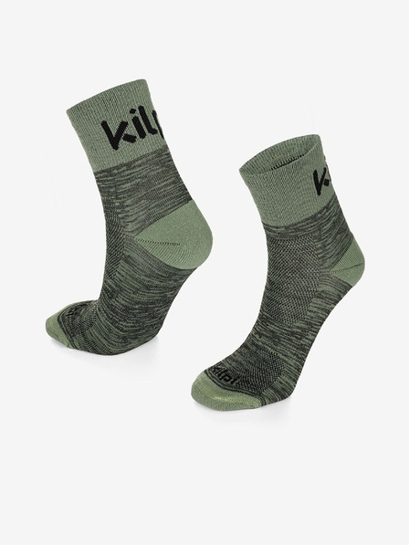 Kilpi Športové ponožky unisex v khaki farbe Kilpi SPEED