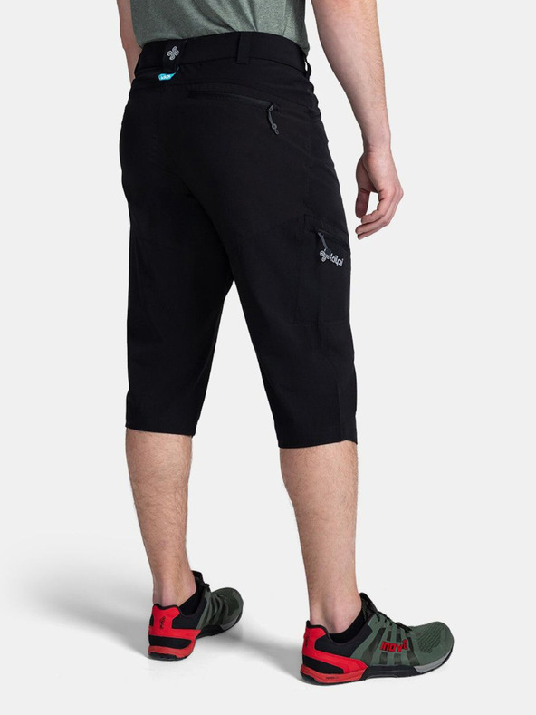 Kilpi Čierne pánske trojštvrťové nohavice Kilpi OTARA