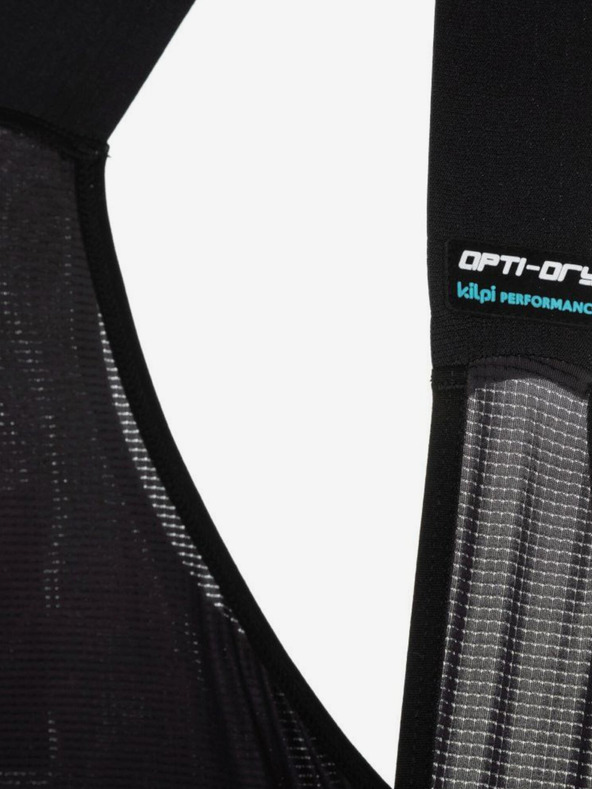 Kilpi Tyrkysovo-čierne pánske cyklistické šortky Kilpi MURIA