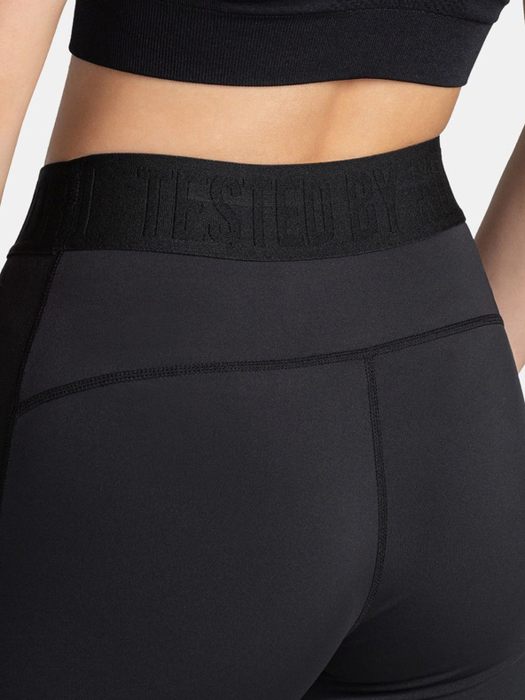 Kilpi Čierne dámske športové 3/4 legíny Kilpi Lavally