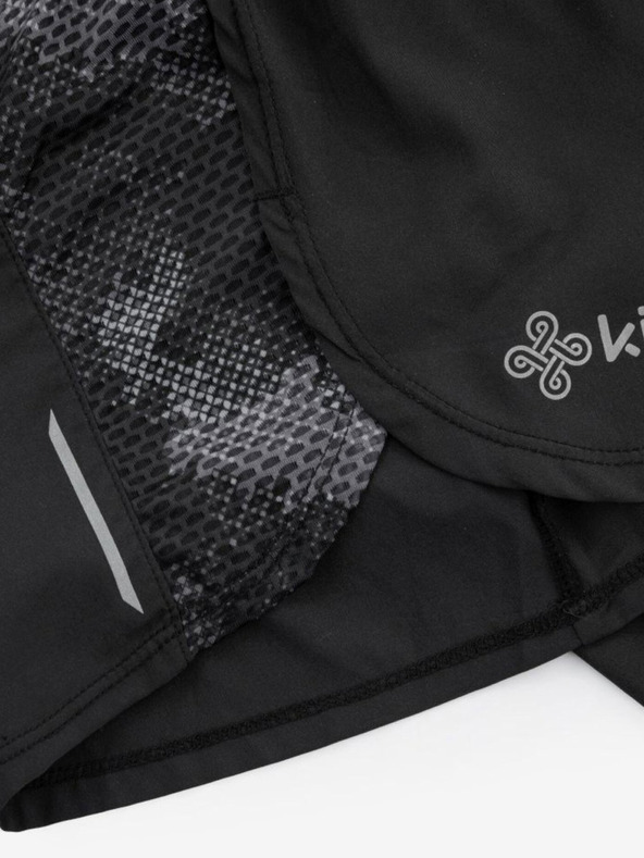 Kilpi Čierne pánske športové šortky Kilpi RAFEL-M