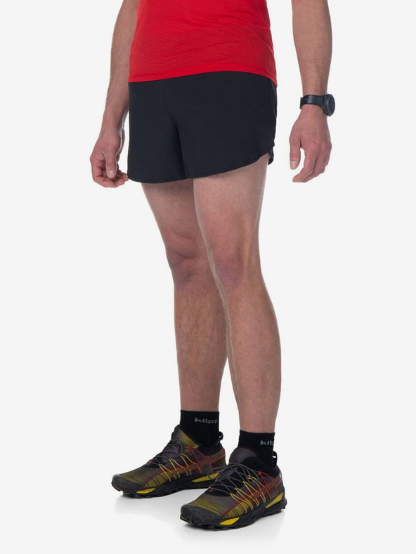 Kilpi Čierne pánske športové šortky Kilpi RAFEL-M